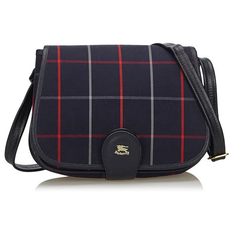 burberry blue plaid tote|Burberry purses for women.